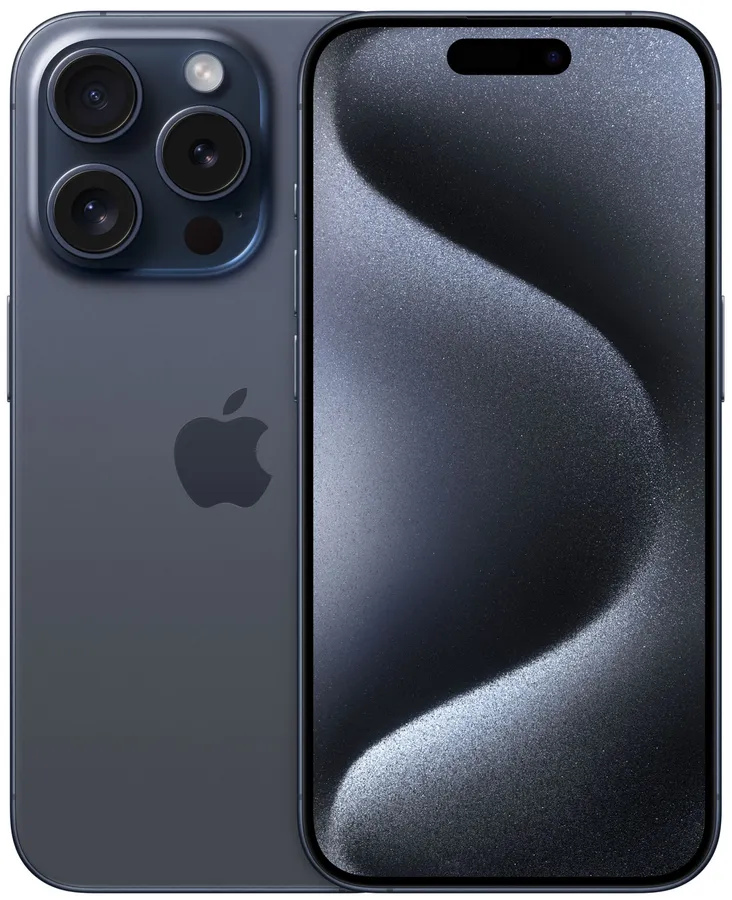 iPhone 15 Pro 128 ГБ Титановый синий
