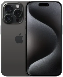 iPhone 15 Pro 128 ГБ Титановый чёрный