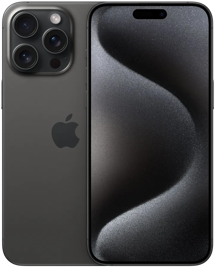 iPhone 15 Pro Max 256 ГБ Титановый чёрный