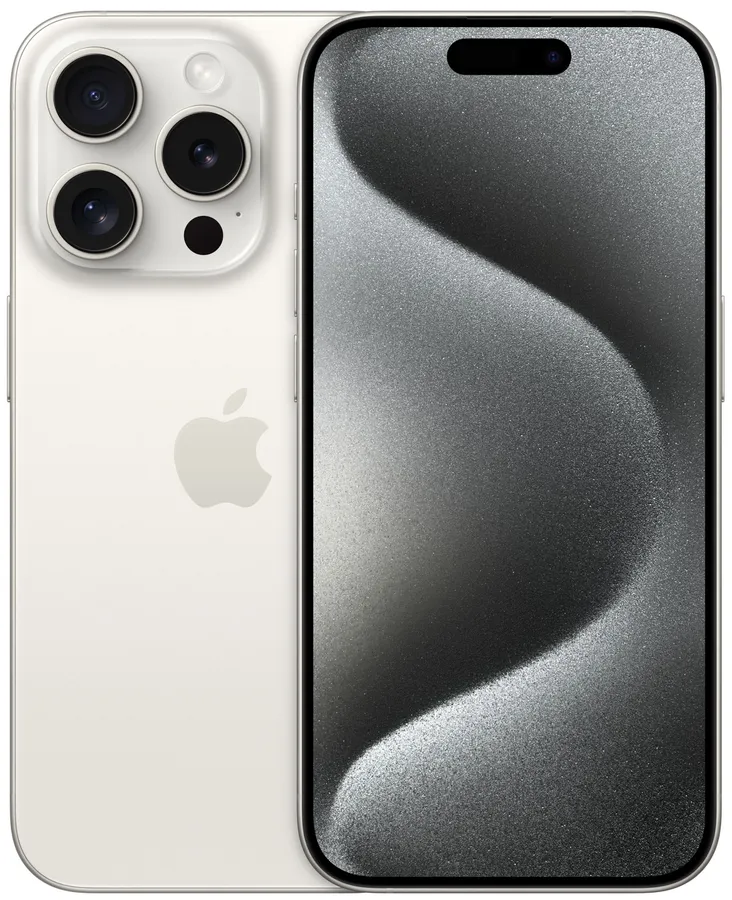iPhone 15 Pro 128 ГБ Титановый белый