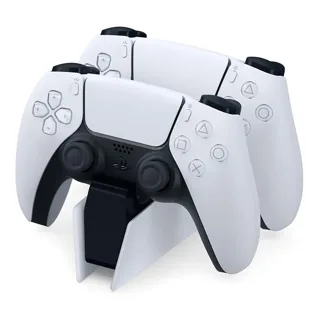 Зарядная станция Sony Dualsense на два геймпада для PlayStation 5 — фото 1
