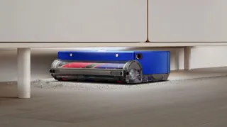 Робот-пылесос Dyson 360 Robot Vaccum Cleaner vis nav RB03 /Nickel, синий/никель — фото 4