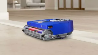Робот-пылесос Dyson 360 Robot Vaccum Cleaner vis nav RB03 /Nickel, синий/никель — фото 5