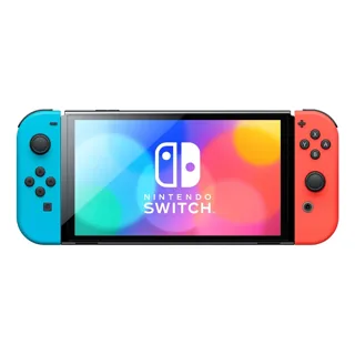 Игровая консоль Nintendo Switch OLED , неоновый/красный — фото 1